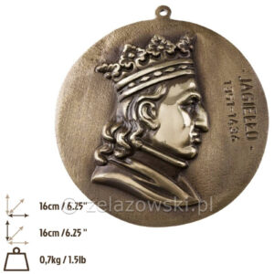 Medalion Władysław Jagiełło A20