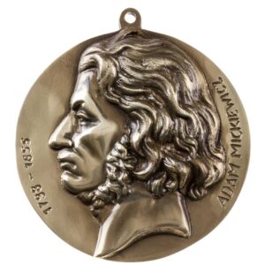 Medalion Adam Mickiewicz A4
