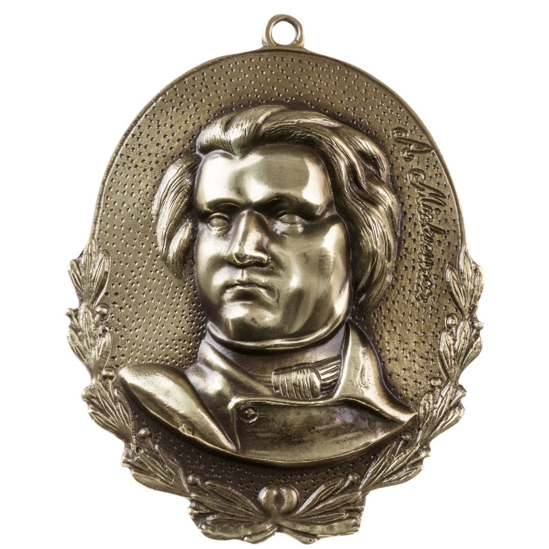 Medalion Adam Mickiewicz A5