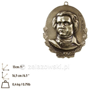 Medalion Adam Mickiewicz A5