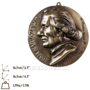 Medalion Adam Naruszewicz A7