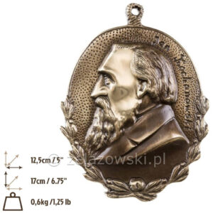 Medalion Jan Kochanowski A8