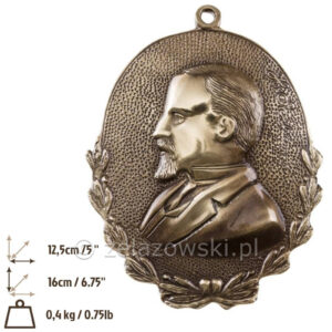 Medalion Henryk Sienkiewicz A9