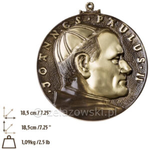 Medalion z Papieżem M10