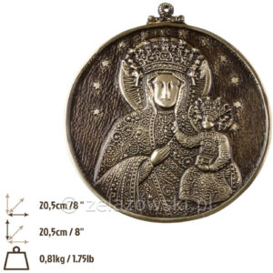 Medalion Matka Boska M16