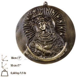 Medalion Matka Boska M22