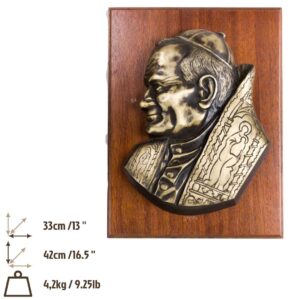 Płaskorzeźba Papieża Jana Pawła II M3