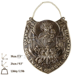 Medalion Matka Boska Królowa Polski M31
