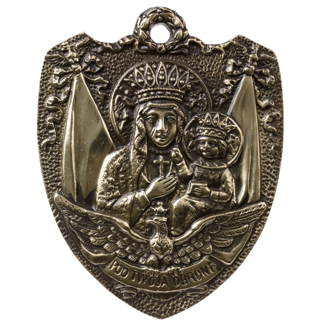 Medalion Matka Boska Królowa Polski M33