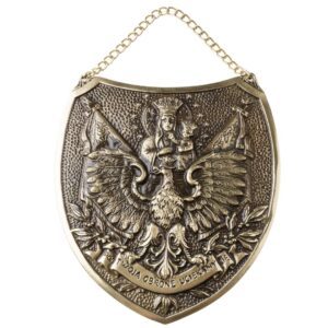 Medalion Matka Boska Królowa Polski M34