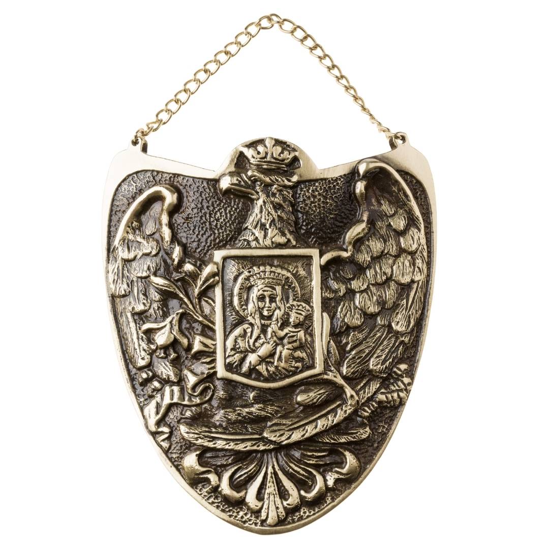 Medalion Matka Boska Królowa Polski M35