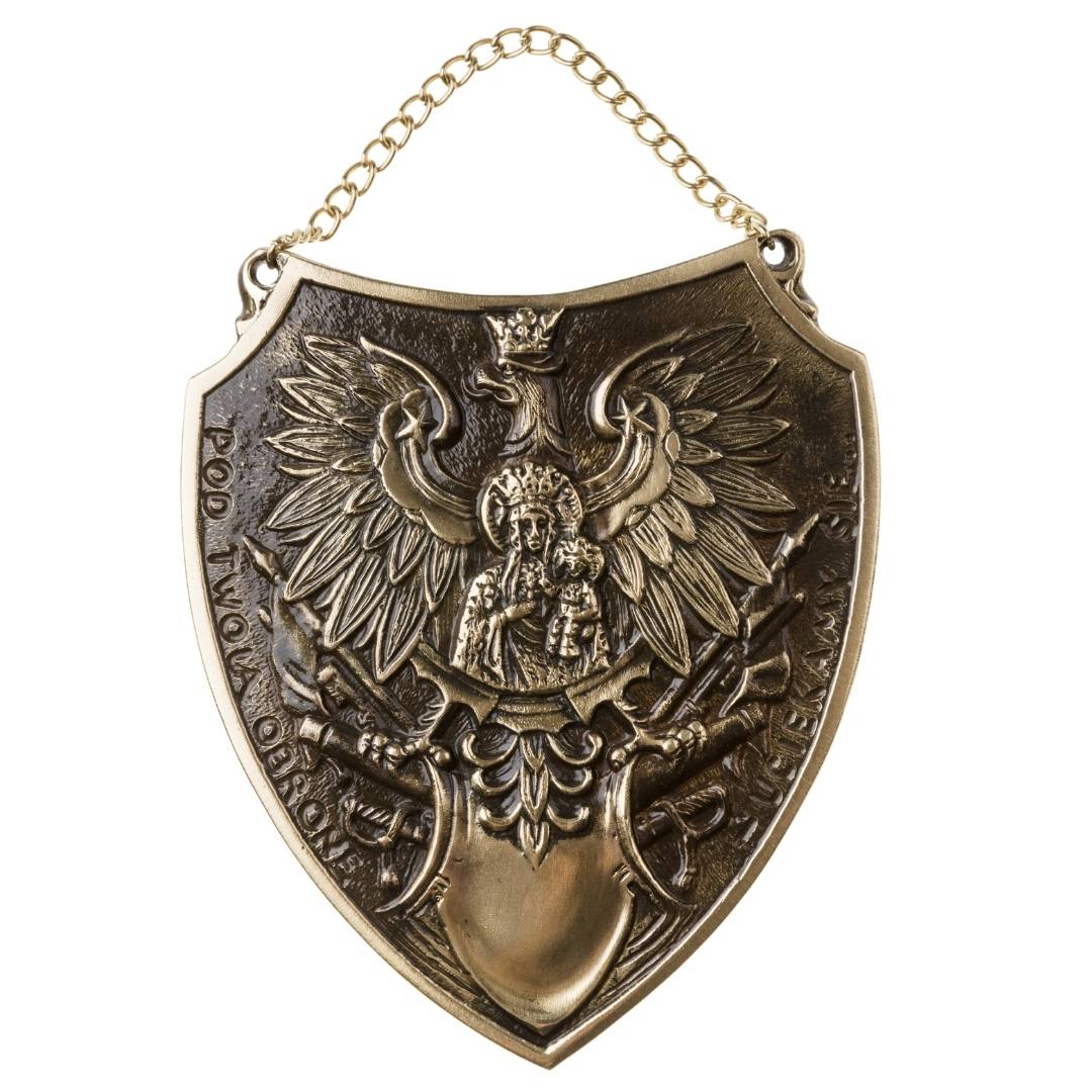 Medalion Matka Boska Królowa Polski M39