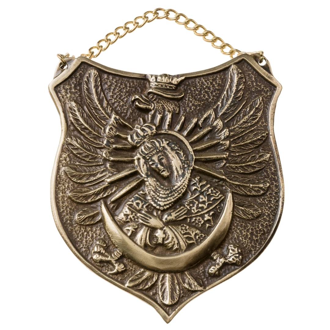 Medalion Matka Boska Królowa Polski M42