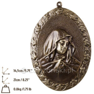 Medalion Matka Boska M55