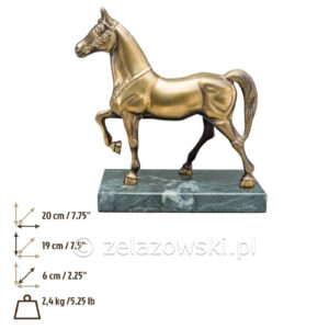 Figura Koń Z62 Mosiądz