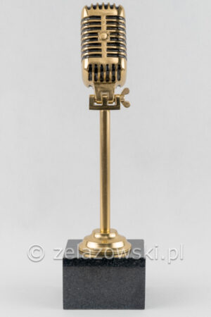 Statuetka Złoty Mikrofon S32