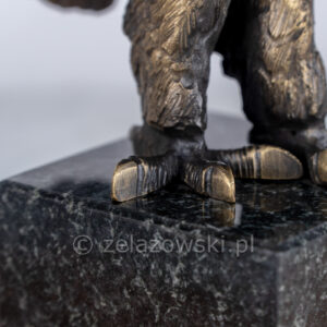 Figura Orzeł Z67 Rzeźba z Mosiądzu