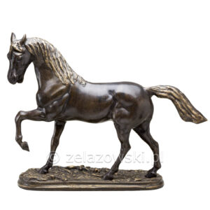 Figura Koń Z68 Rzeźba z Mosiądzu