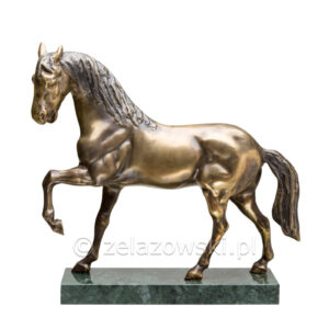 Figura Koń Z68 Rzeźba z Mosiądzu